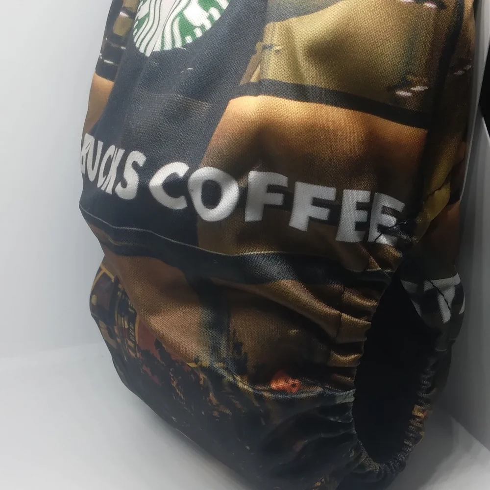 Starbucks Reusable Cloth Pocket Diapers Adjustable Snaps
